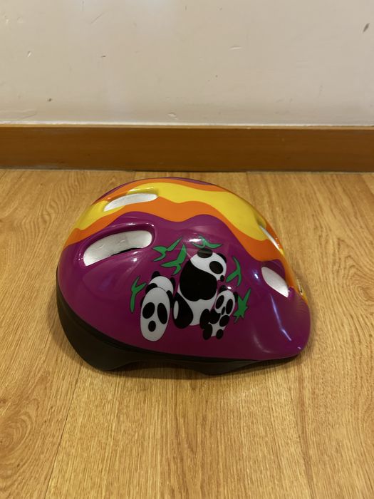 Capacete de bicicleta menina