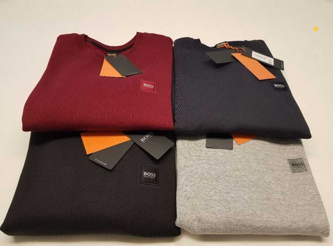 Bluza męska hugo boss okrągła bluzy mały znaczek hit