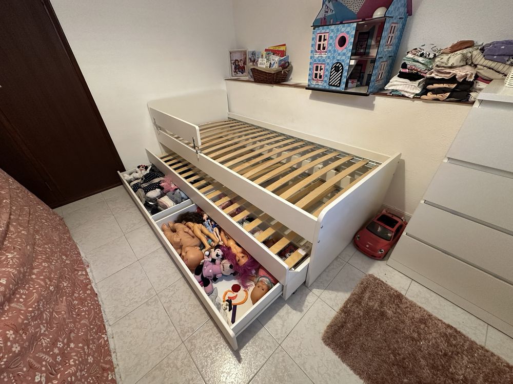 Cama dupla ikea Slakt