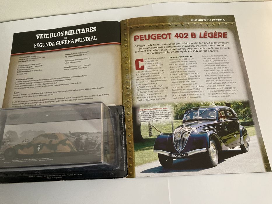 Veiculo Militar - Peugeot 402 B Légère