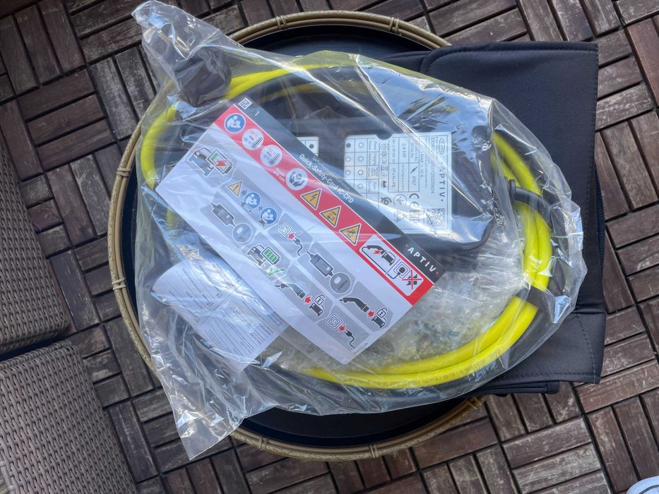Carregador eletrico automóvel tipo 2 - Cabo novo na embalagem selado