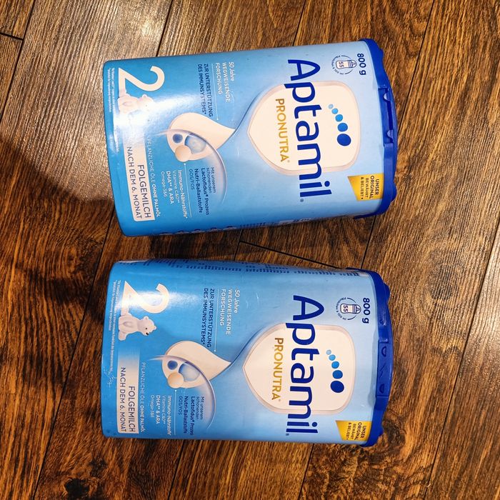 2x Mleko dla niemowląt od 6 miesiąca