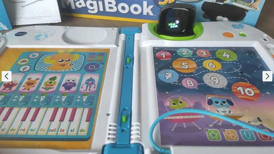 Magibook 3d język francuski Sprawny Nowy hologram