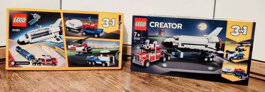 LEGO 31091 Creator 3w1 - Transporter promu ŚLĄSK A1 Częstochowa Bytom