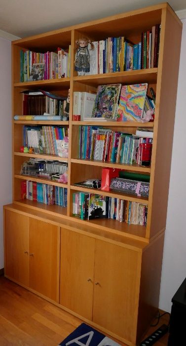 Vendo Estantes de Escritório/Quarto em Faia
