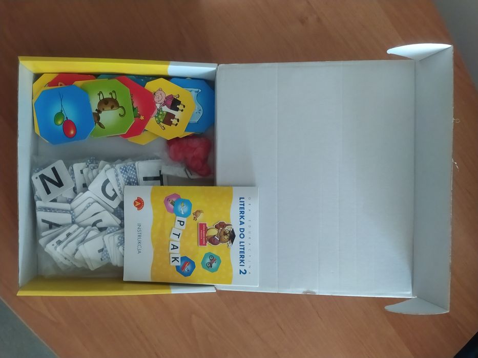 Gra edukacyjna:  Literka do literki 2