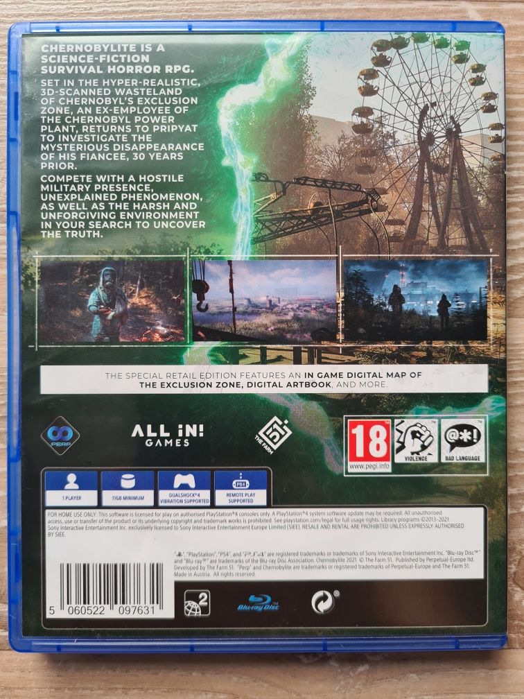 Gra Chernobylite PS4/PS5
