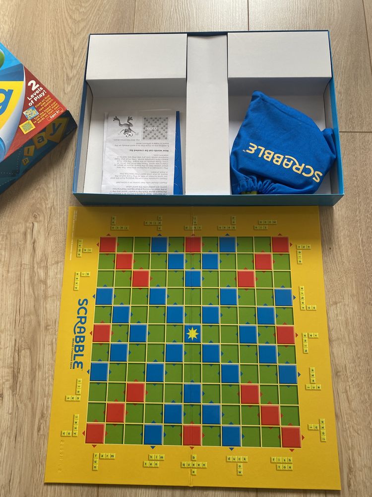 SCRABLE Junior gra dla dzieci