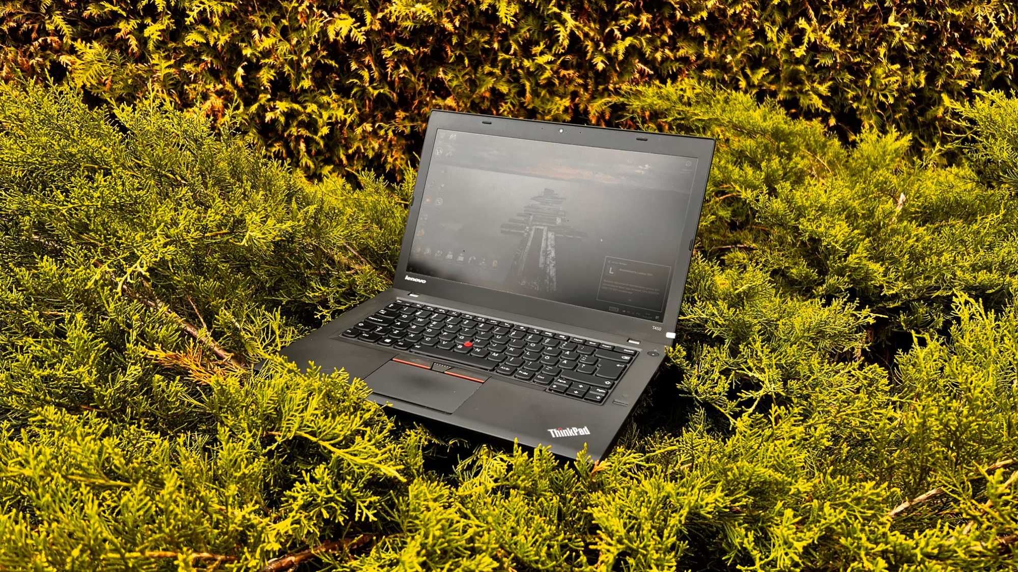 Lenovo ThinkPad T450 i5-5300U 8 ГБ DDR4 SSD 128ГБ 14" HD+ АКБ 13%