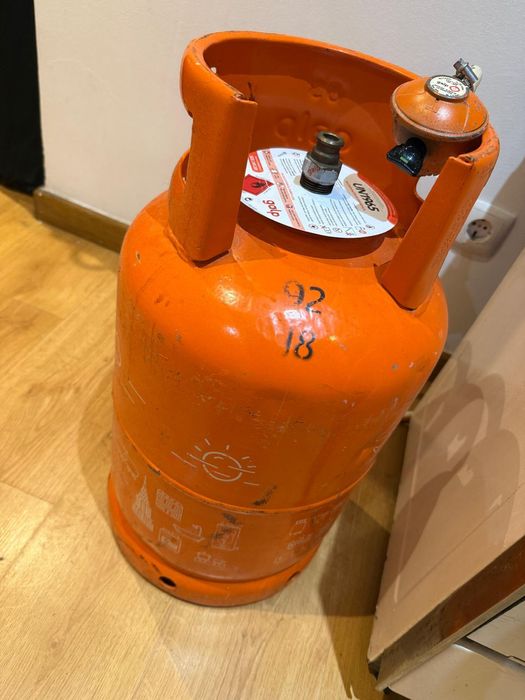 Vendo fogão usado com bilha de gás