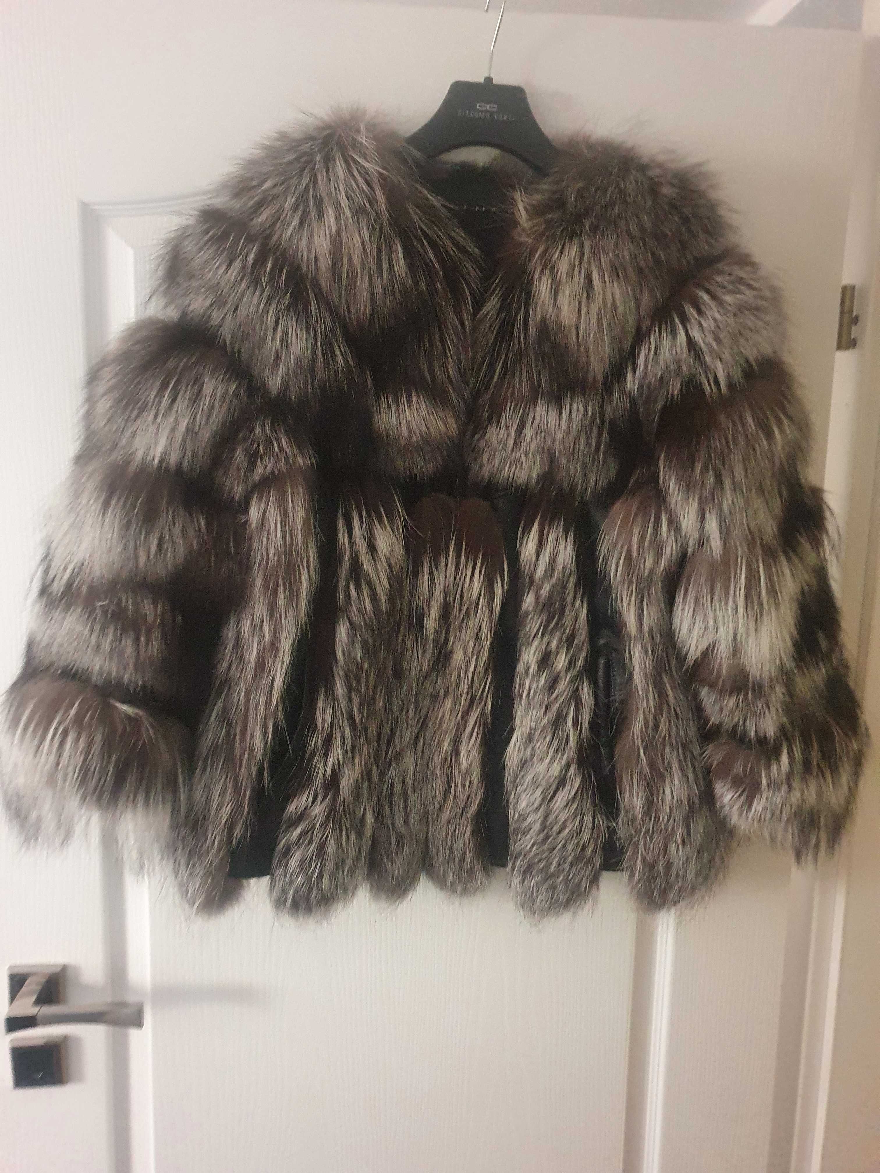 Srebrne krotkie futerko