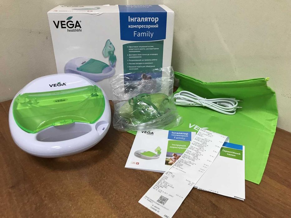 Інгалятор компресорний Vega Family CN-01W