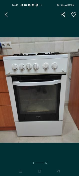 Газова плита BEKO 52110 газ/газ
