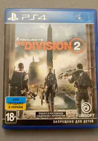 Игра the Division 2 на PS4. Идеальное состояние.