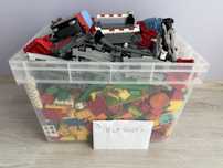 Lego DUPLO - mix 13 kg - pojazdy, tory kolejowe