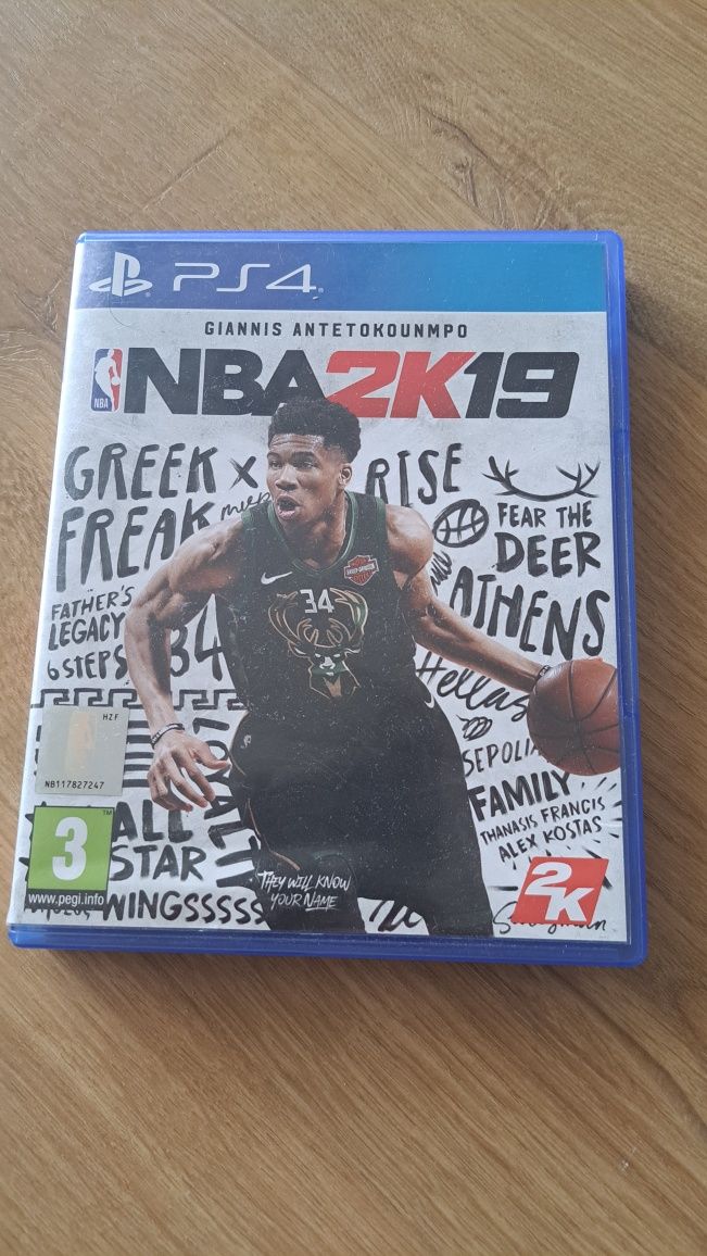 NBA2K19 Ps4 płyta bdb