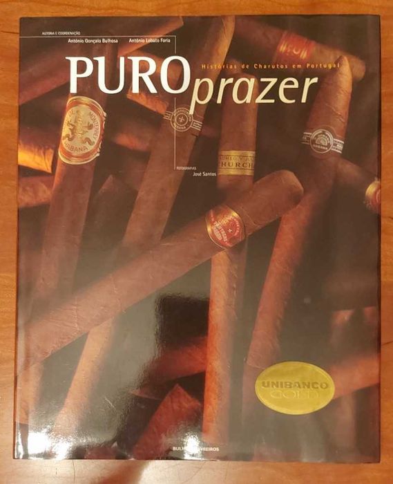 Livro "PURO prazer – Histórias de Charutos em Portugal"