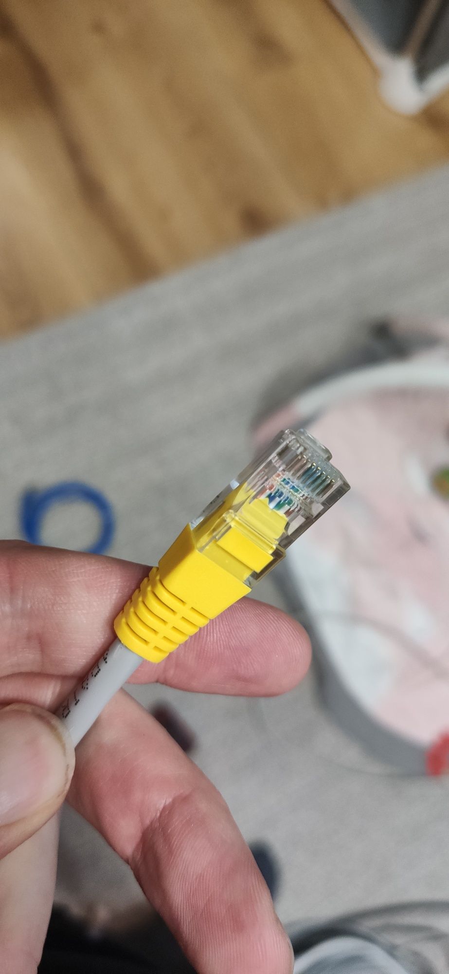 Przewód Ethernet, RJ-45, kat. 5e, UTP, 1.5 m