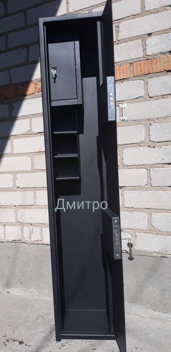 БЕЗКОШТОВНА ДОСТАВКА Сейф (оружейный )для зброї на 2 ружа з 2 замками.