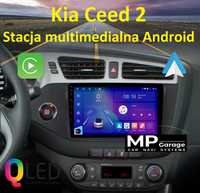 KIA Ceed 2 Radio Android QLED CarPlay/AndroidAuto 4G LTE Montaż