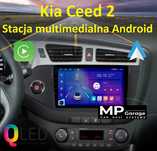KIA Ceed 2 Radio Android QLED CarPlay/AndroidAuto 4G LTE Montaż