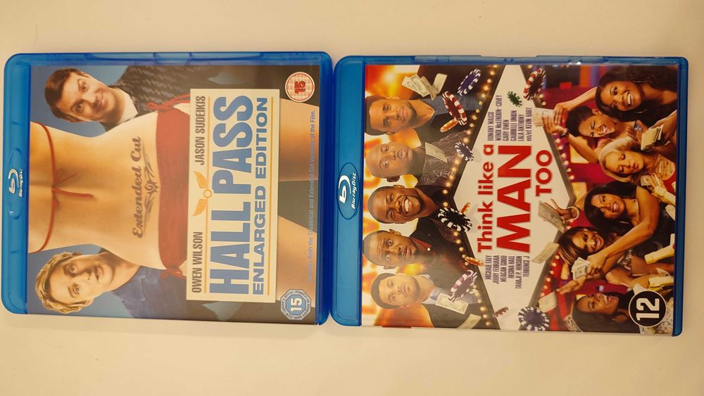 2 x Blu-ray Bez smyczy, Myśl jak facet 2, BRAK PL