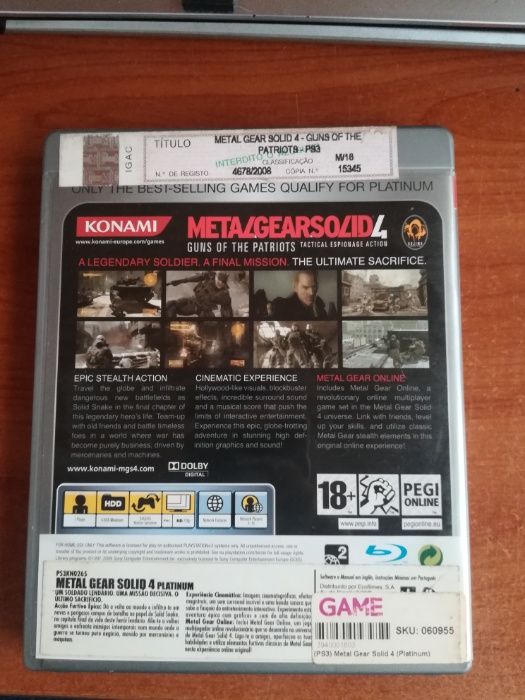 PS3: MGS IV Guns of the Patriots