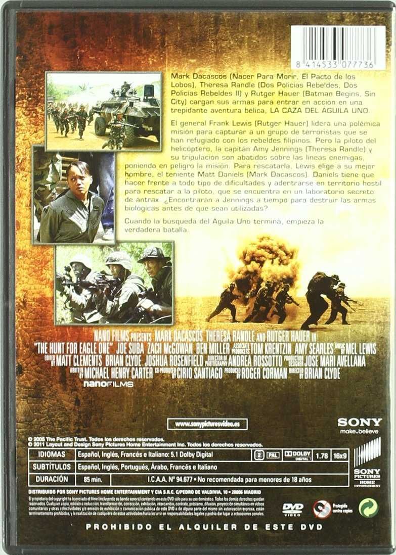 La Caza Del Aguila Uno/The Hunt for Eagle One - Importado