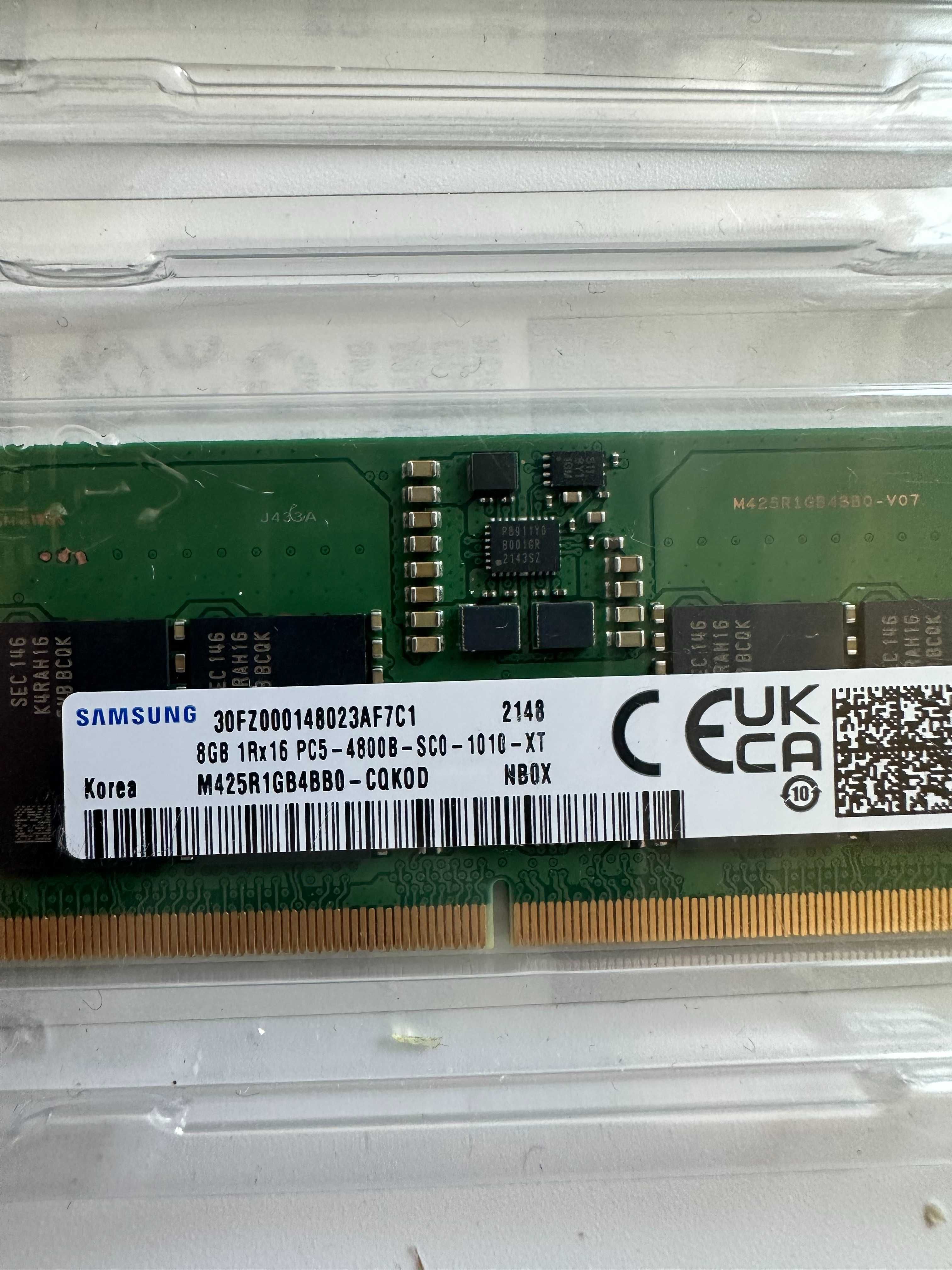 Crucial pamięć RAM 16GB 8+8 DDR5 4800 SODIMM cena za kość