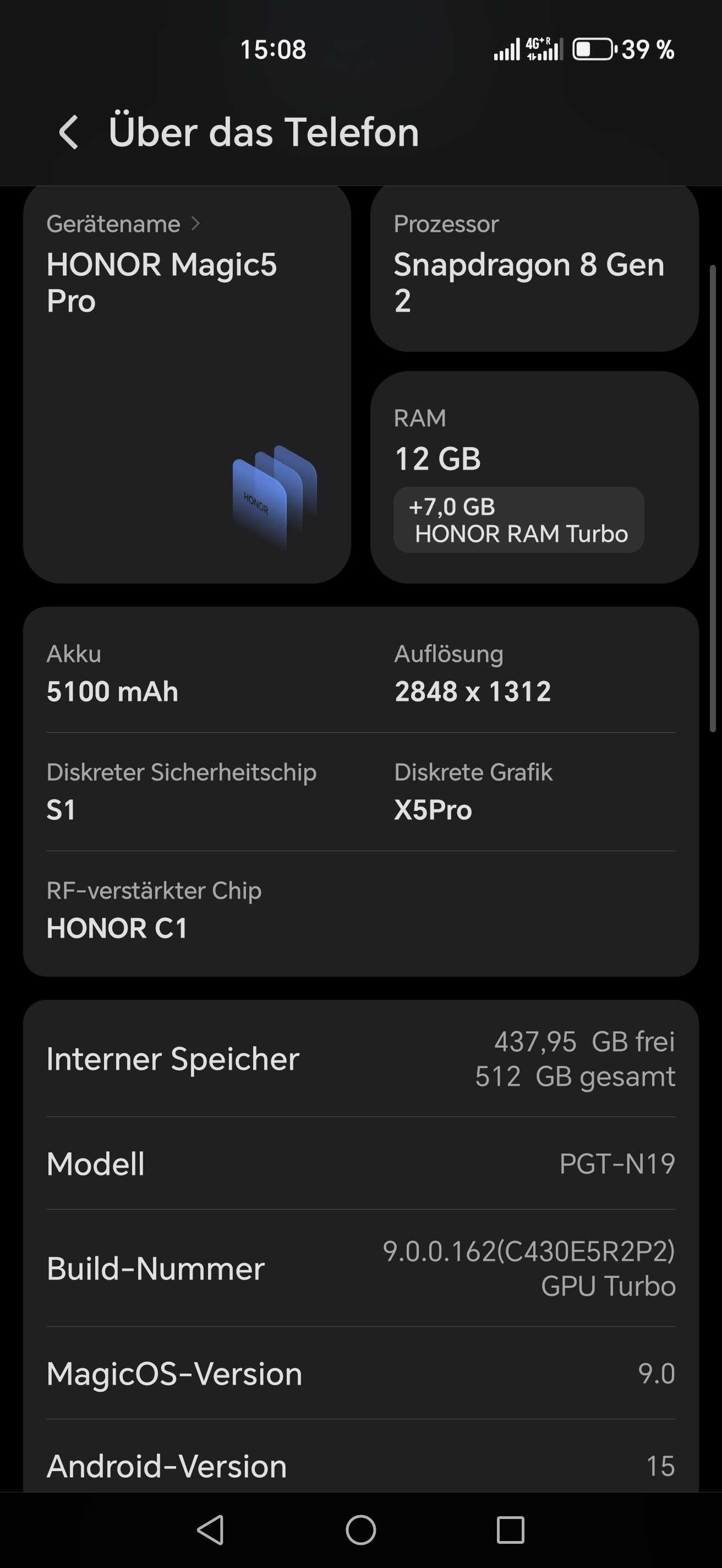 Honor Magic 5Pro