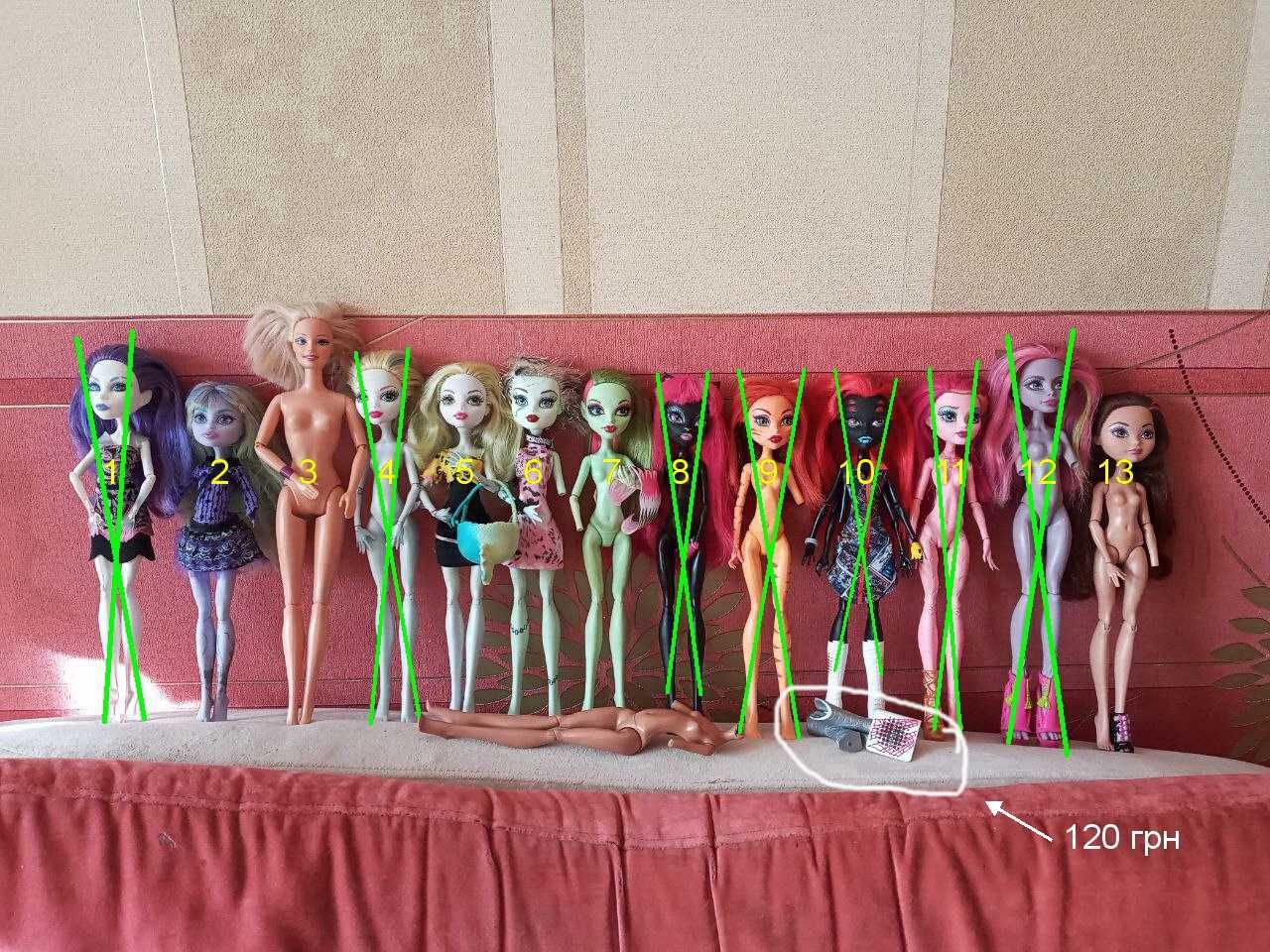 Монстер Хай Monster High кукла лялька