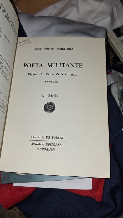 José Gomes Ferreira poeta militante 2 edição  moraes