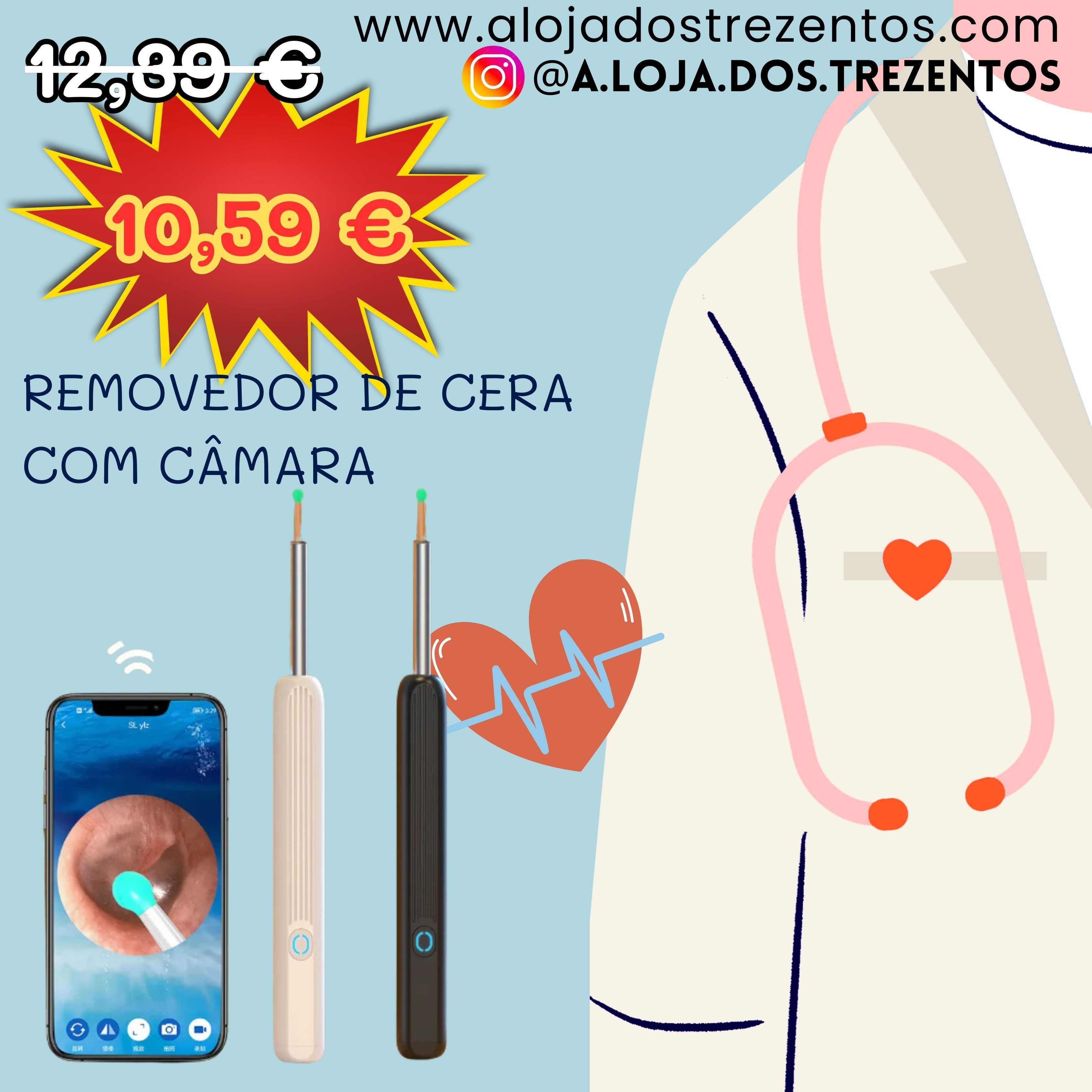 Removedor de Cera de Ouvido com Câmara NE3