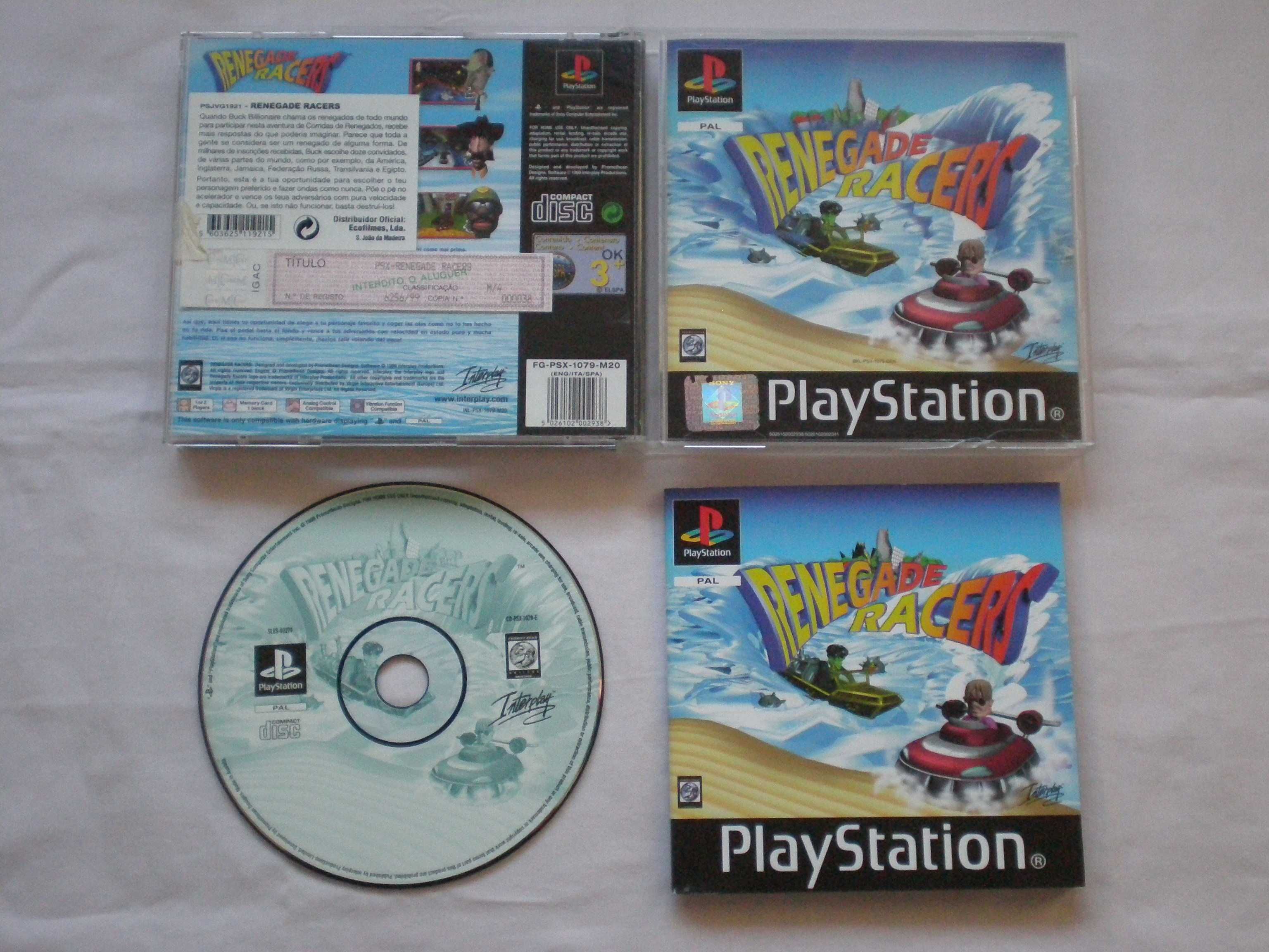 PS1 - 90 jogos Rugrats 007 Shrek ISS Worms Viper