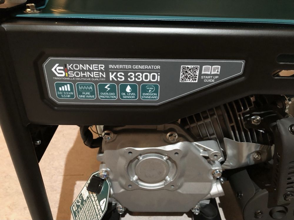 Инверторный генератор KS 3300i  кВт 3.3, 23.01.23 заехали