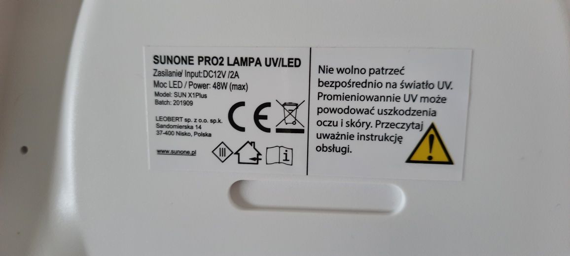 Lampa Sunone  UV Led -Pro2 48W
