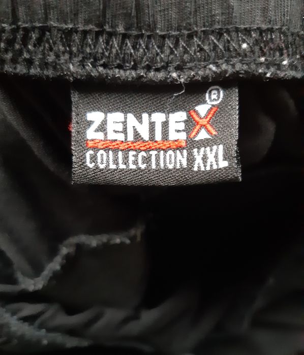 Jeansy czarne spodnie ciążowe XXL, uciagliwe 44