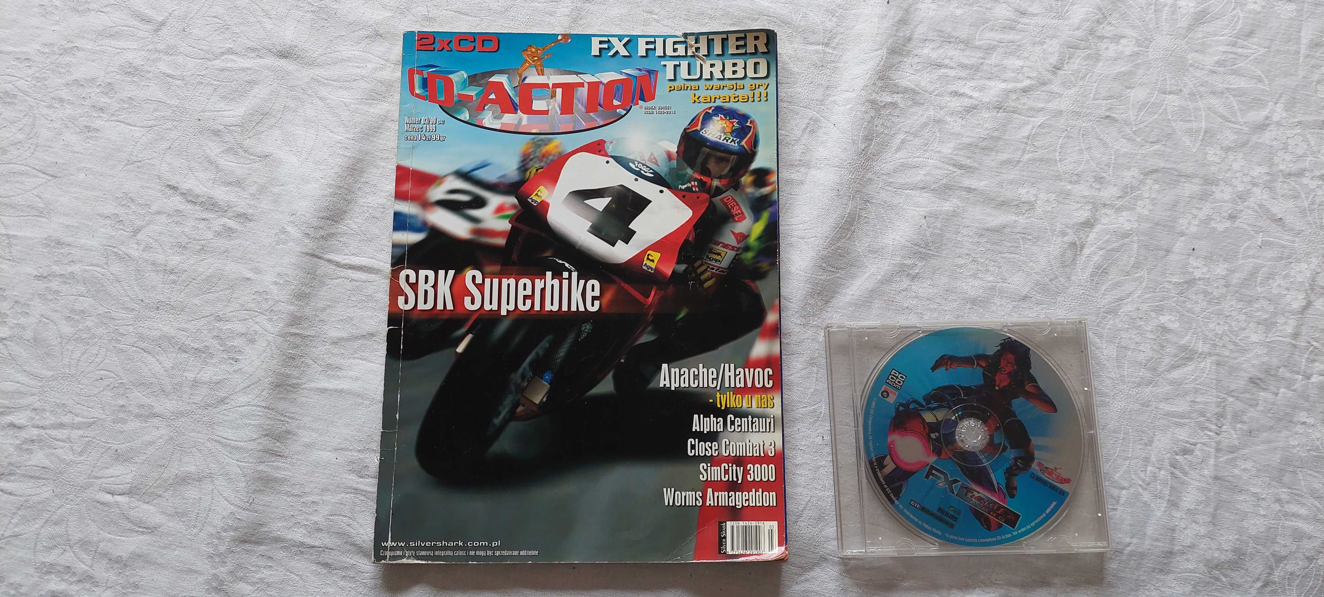 CD Action 3/1999 (nr 34) wraz z płytą FX Fighter