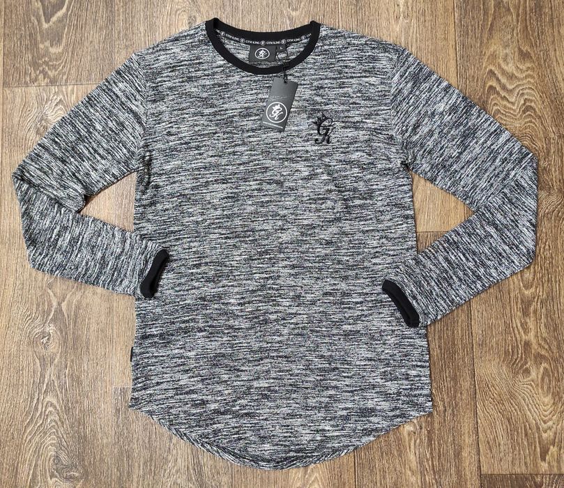 M-L Gym King оригінальний чоловічий лонгслів