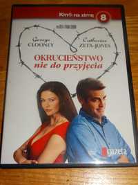 Okrucieństwo nie do przyjęcia film DVD Clooney, Zeta - Jones Nowy