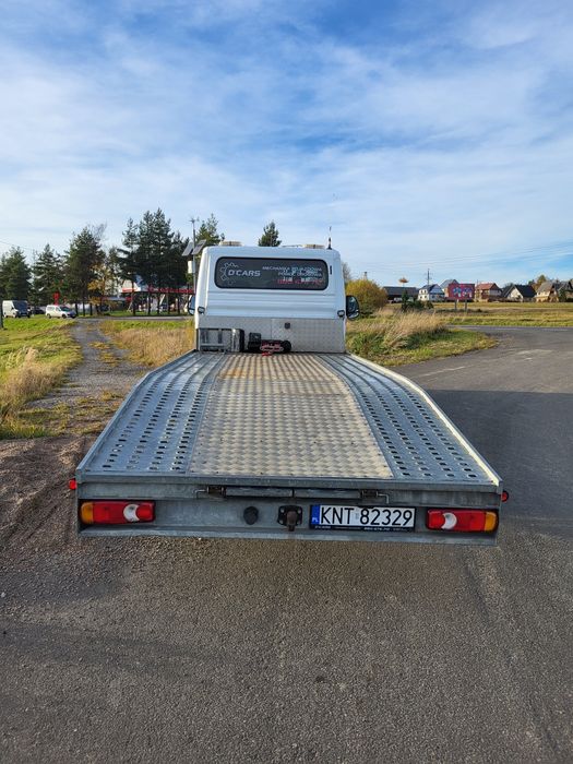 Autolaweta Peugeot Boxer 2.8, najazd 5m, poduszki,   pomoc drogowa,