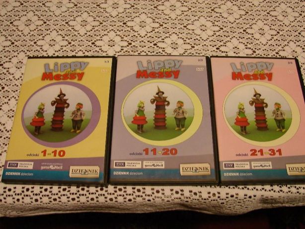 Lippy and Messy 3 płyty.