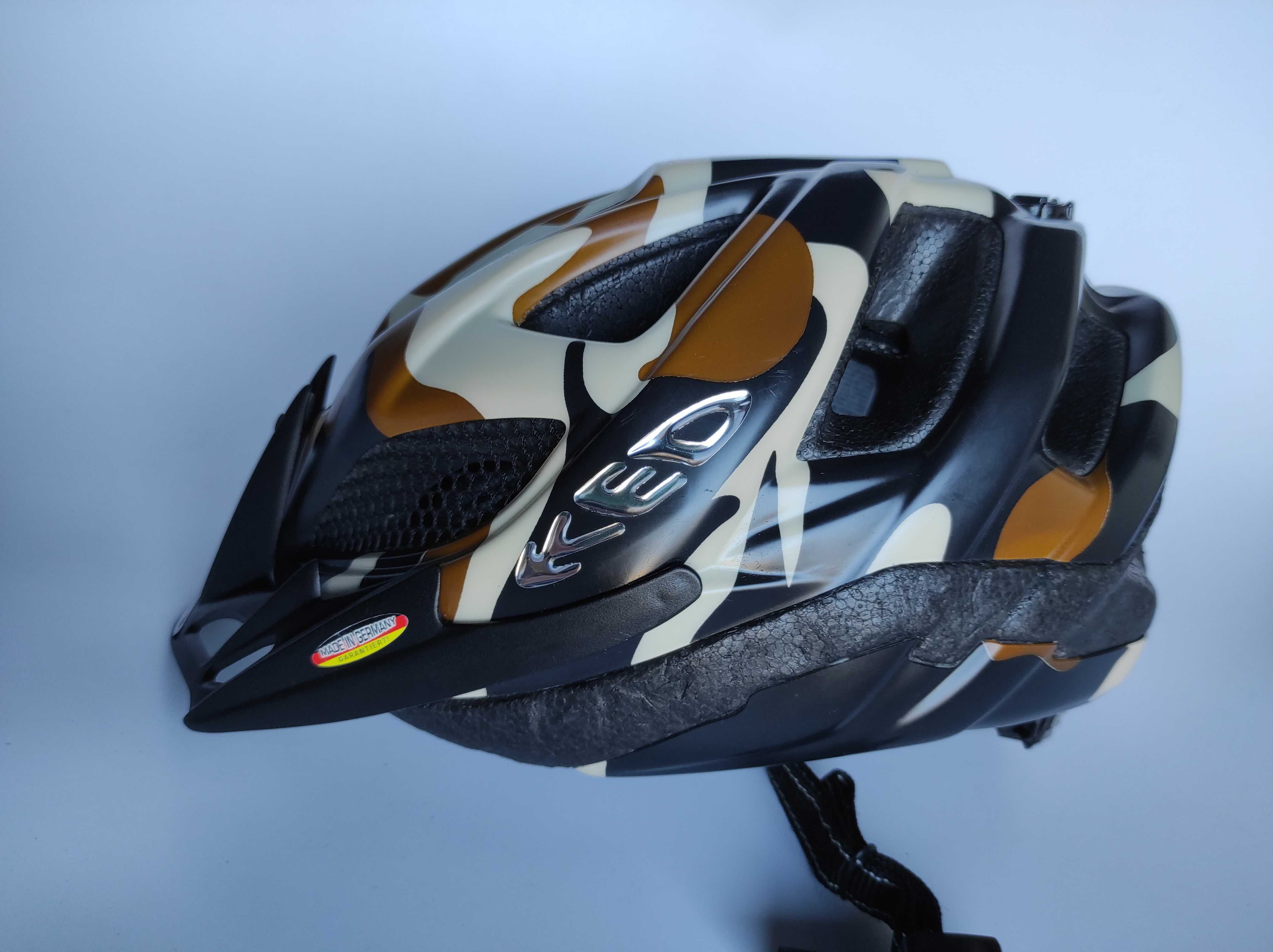 Шлем защитный KED Fazer Junior, размер 53-58см, велосипедный