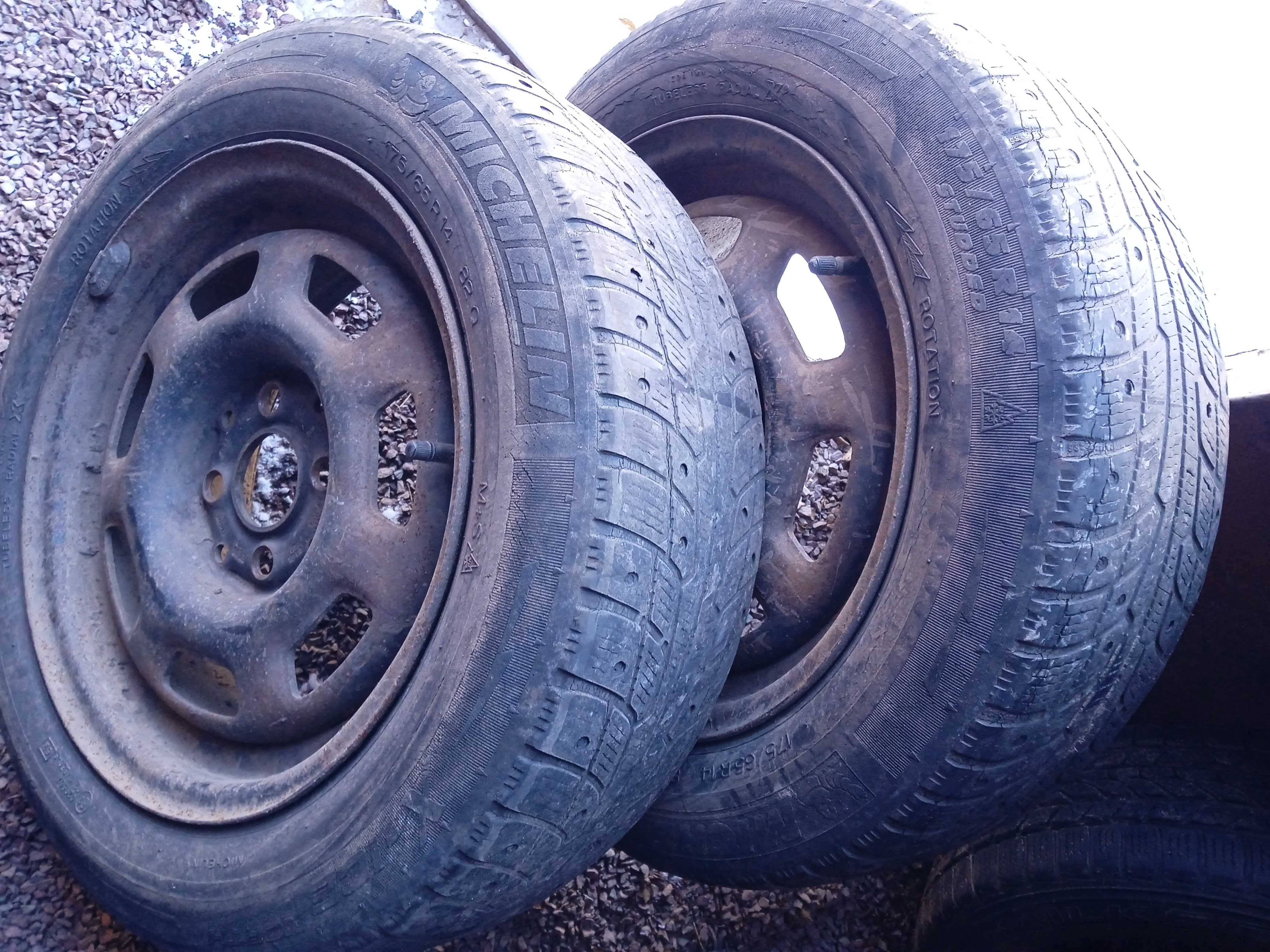 Резина\Шини\колеса, диски,  докатка  185/65 R14