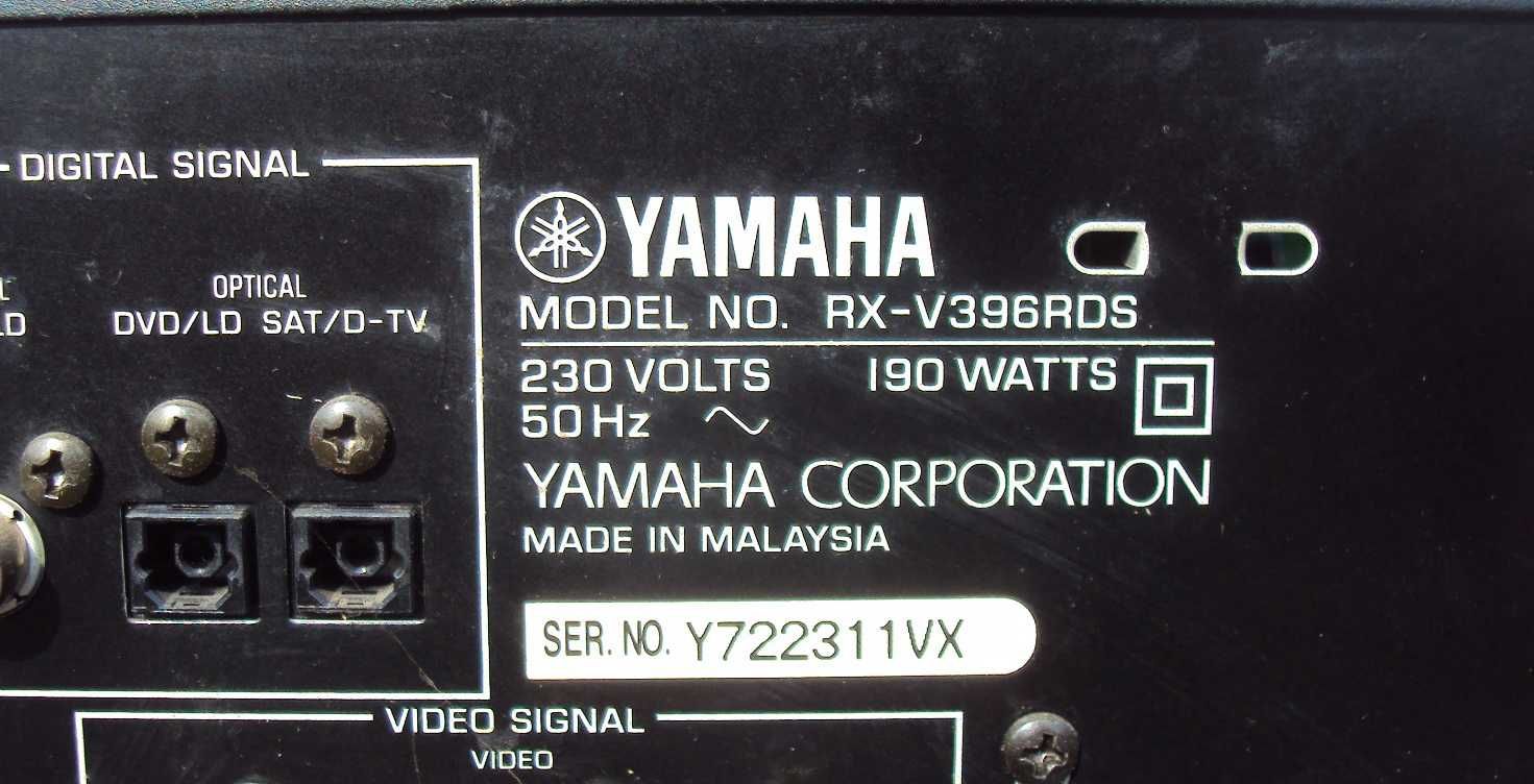 Стерео Ресивер Yamaha RX-V396RDS