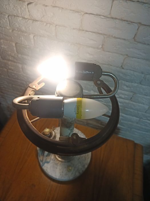 Лампа настольна мармурова сталінка