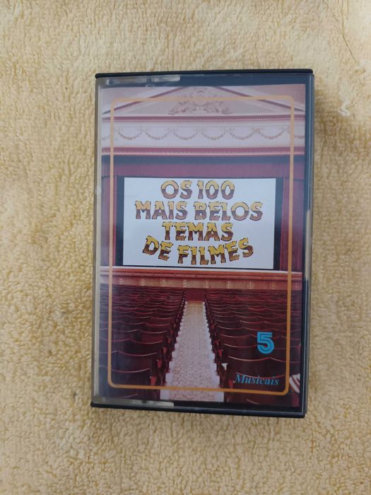 Cassete Audio Tape K7 - Os 100 mais Belos Temas de Filmes