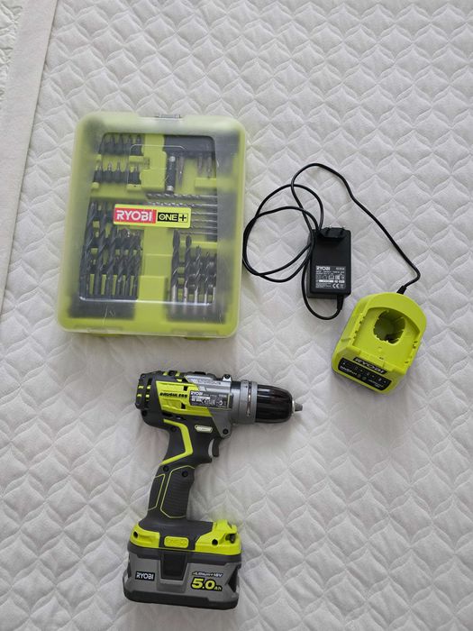 Wiertarko-wkrętarka udarowa bez szczotkowa RYOBI 18V ONE