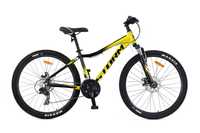 Rower MTB Storm Racer 26 2D rama 13 " żółto-czarny