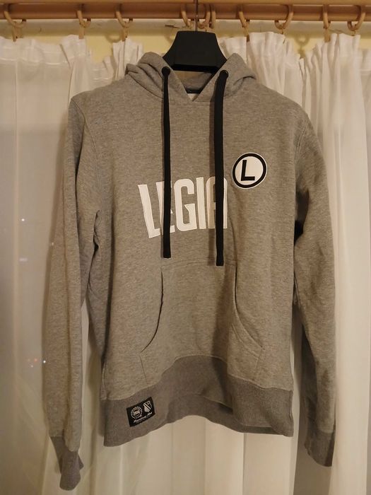 Legia Warszawa - Oryginalna Bluza męska z Kapturem. Ciepła.